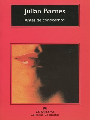 cover image of Antes de conocernos